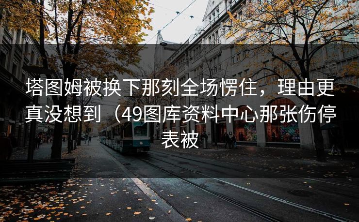 塔图姆被换下那刻全场愣住,理由更真没想到(49图库资料中心那张伤停表被